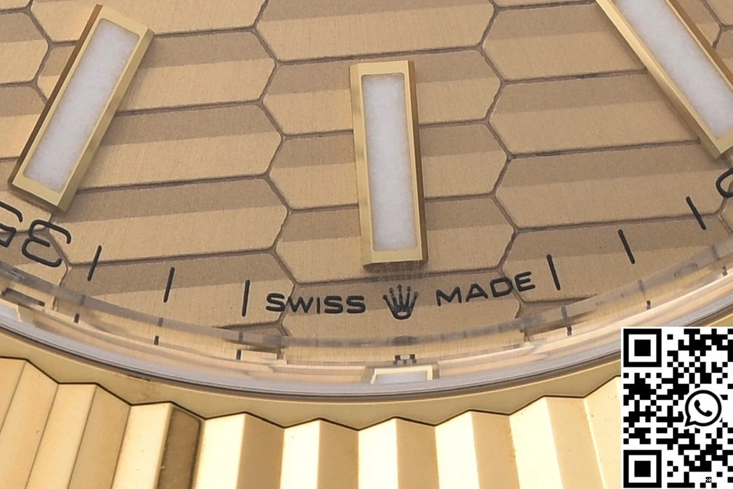 Rolex Motif Factory M126333 Datejust Clean Gold Dial 0302